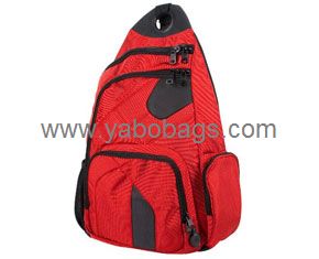 Red Sling Backpack