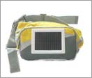 Solar waist bag