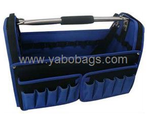 Blue Tubular Handle Tool Bag