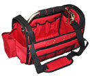 Red Tubular Handle Tool Bag