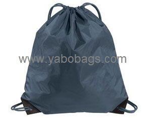 Black Drawstring Backpack