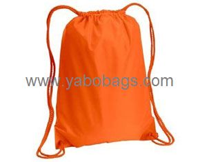 Yellow Drawstring Backpack