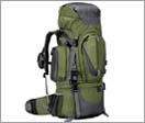 Hikers backpack