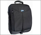 Vertical laptop bag